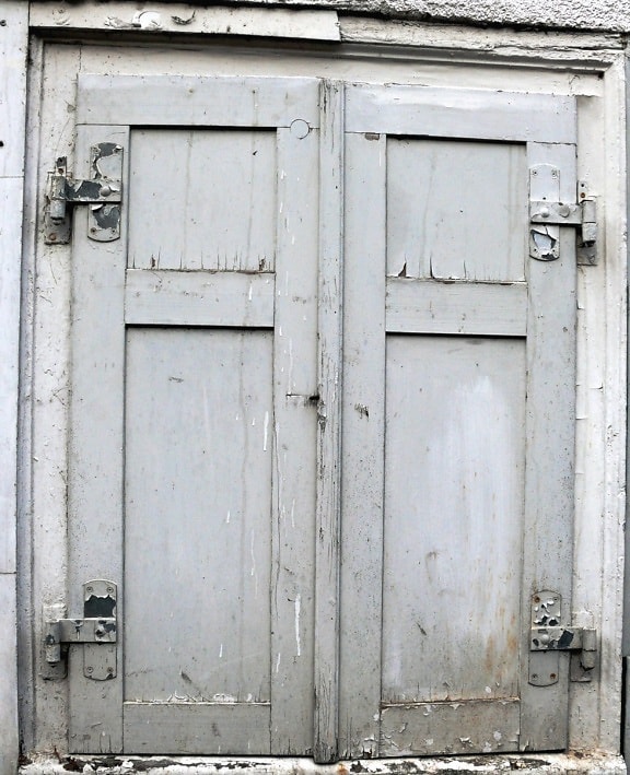 doors, retro, wood, exterior, hinge