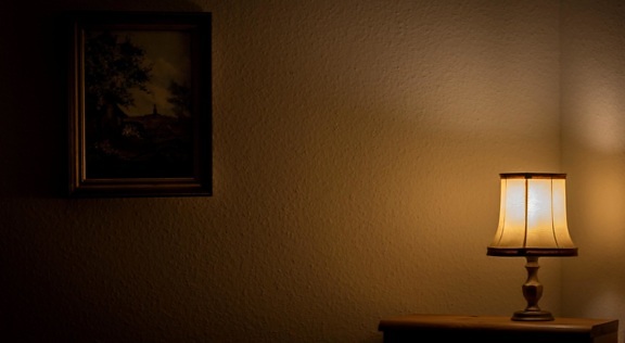 โคมไฟ แสง ตกแต่งภายในห้องพัก