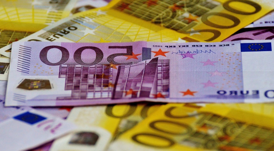 sedel, pengar, euron, papper