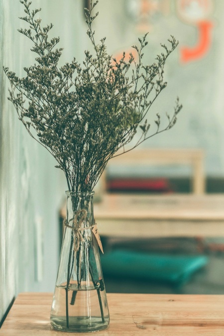 interior, decoration, glass, vase