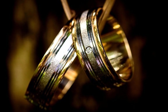 wedding ring, gold, silver, love, romantic, jewelry