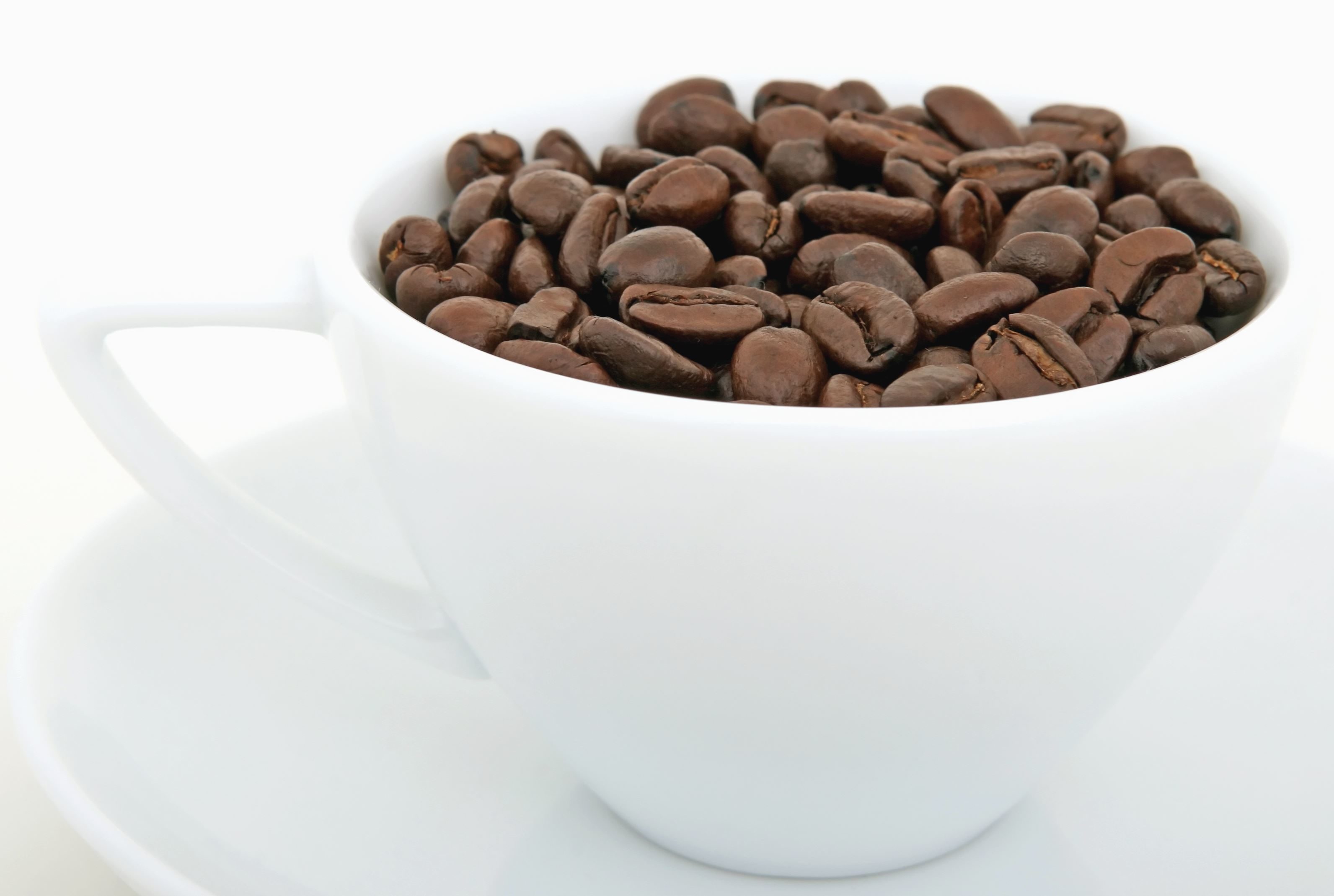 フリー写真画像: セラミック、コーヒー、豆、マグカップ