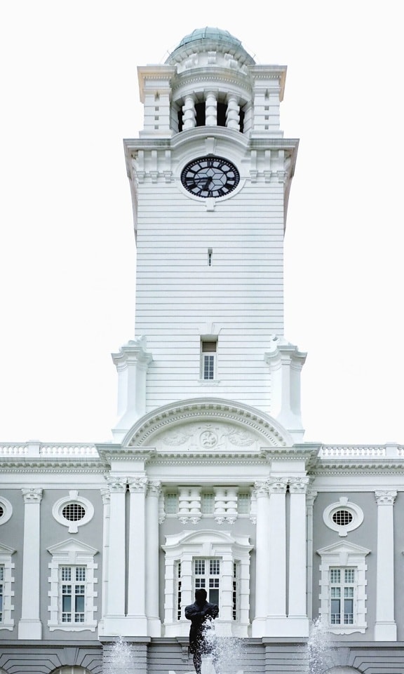 tower, clock, history, architecture, facade, building