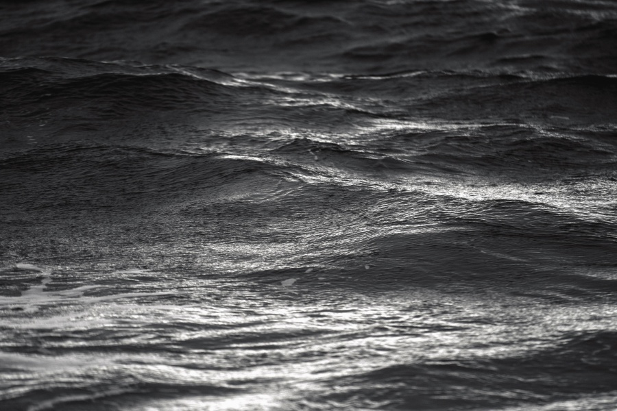 havet, bølge, vand, våd, refleksion