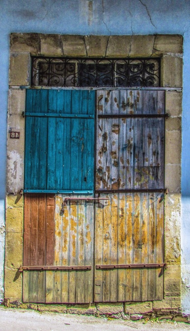 门, 五颜六色, 金属, 油漆, 房子, 建筑
