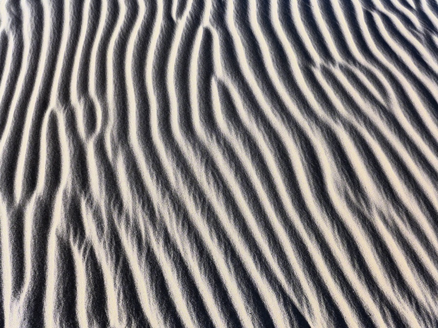 sand, tekstur, ørken, line