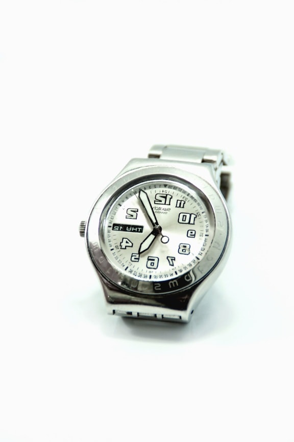 wristwatch, metal, hour, minute, bracelet