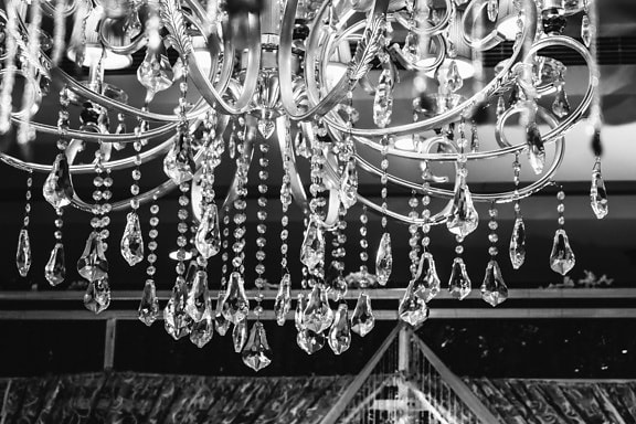 chandelier, crystal, ceiling, luxurious, light, house, ceiling
