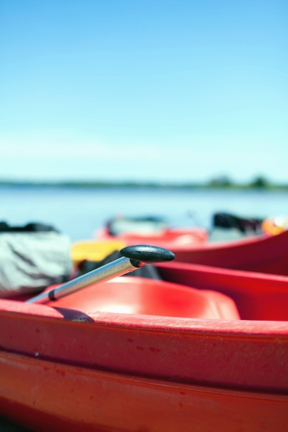canoe, boat, water, kayak, vessel, sea, paddle, ocean, beach, travel, vacation, summer
