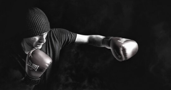 boxer, gloves, shirt, hat, man, sport, exercise