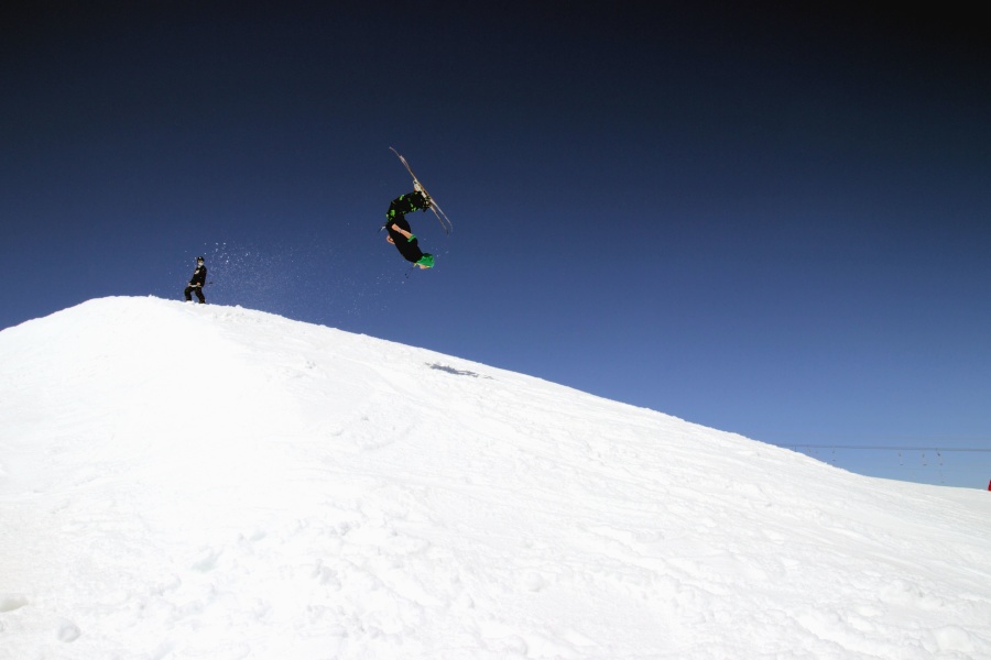snowboard, χιόνι, σκι, κρύο, βουνό, Αθλητισμός