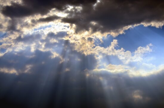 Free picture: sky, cloud, sun, landscape, weather, sunlight