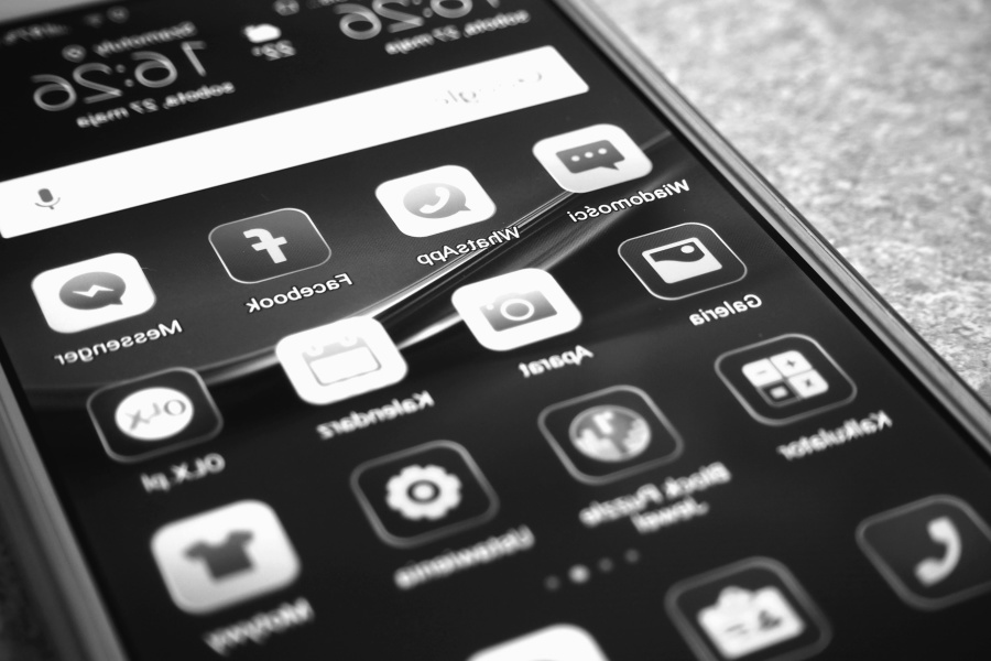 ponsel android, layar, layar sentuh, teknologi