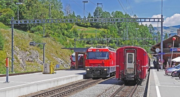 Lokomotive, Zug, Bahnhof, Fahrzeug, Transport, Transport, Reise