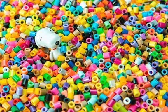 다채로운, 색, 장난감, 플라스틱, 벨트