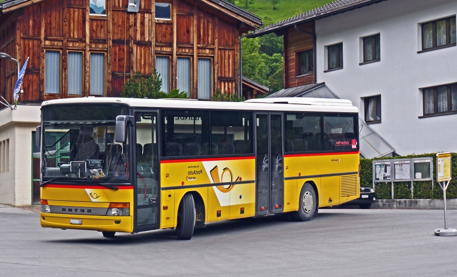 bus met passagiers, vervoer, voertuig, stad, bouw, architectuur