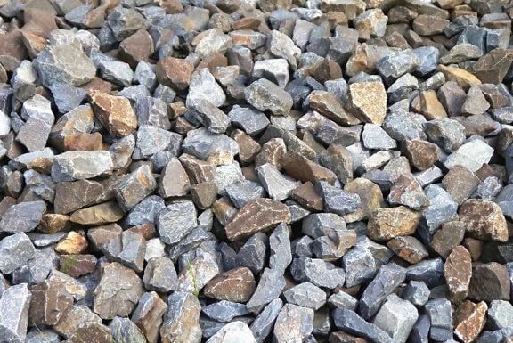 sten, grå, tekstur, sten, jord