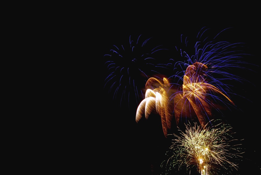 firework, night, star, sparkle, celebration, sky