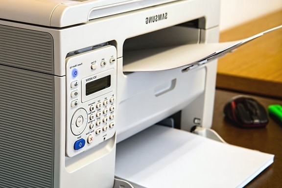 Impresora, fotocopiadora, equipo, tecnología, computadora, aparato, máquina