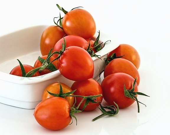 vegetabiliska, mat, råvaror, tomat, tomater, mogna, färska