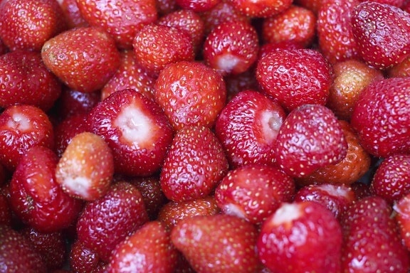 Obst, Erdbeere, Lebensmittel, Pflanze, Diät, Vitamin