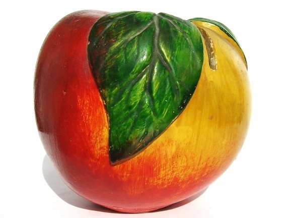 frukt, mat, apple, leaf, färska, kost, vitamin