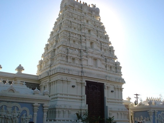 Inde, temple, hindouisme, architecture, bâtiment, extérieur, monument, religion