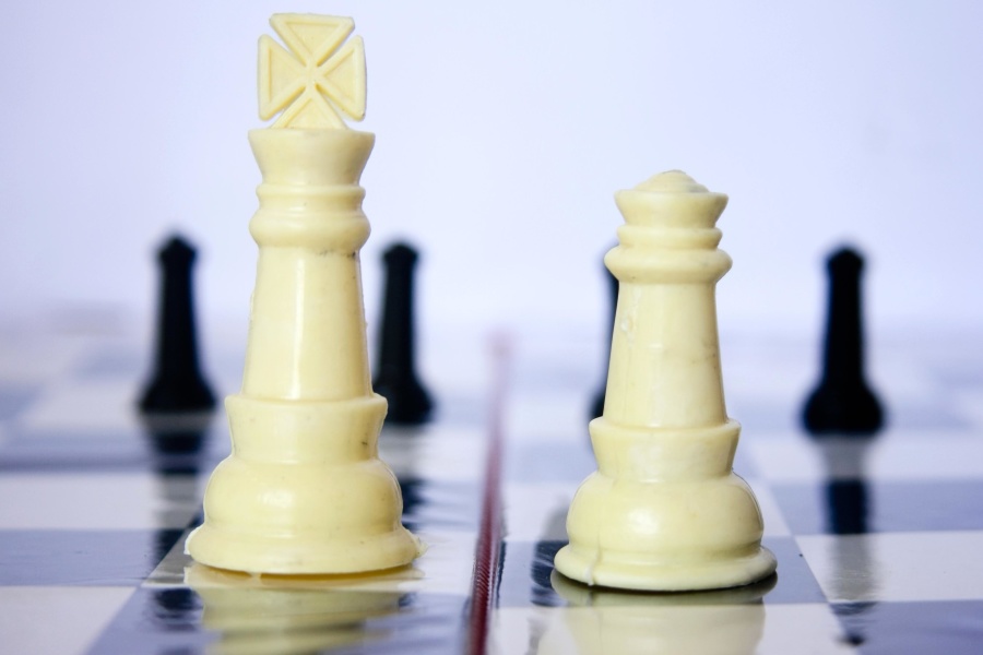 xadrez, jogo, plástico, estratégia, tabuleiro de xadrez, objeto