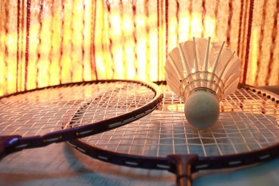 Sport, tennis, objet, badminton
