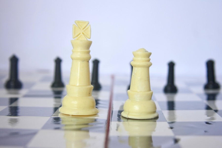 Catur, mainan, papan catur, sukses, strategi