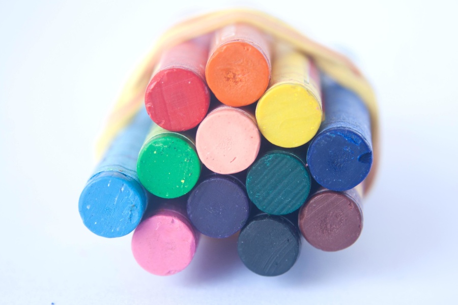 олівець, барвисті, кольору, продовольчої, об'єкт