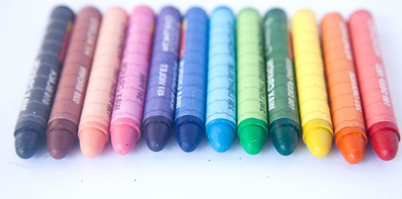 crayon, colors, colorful, object