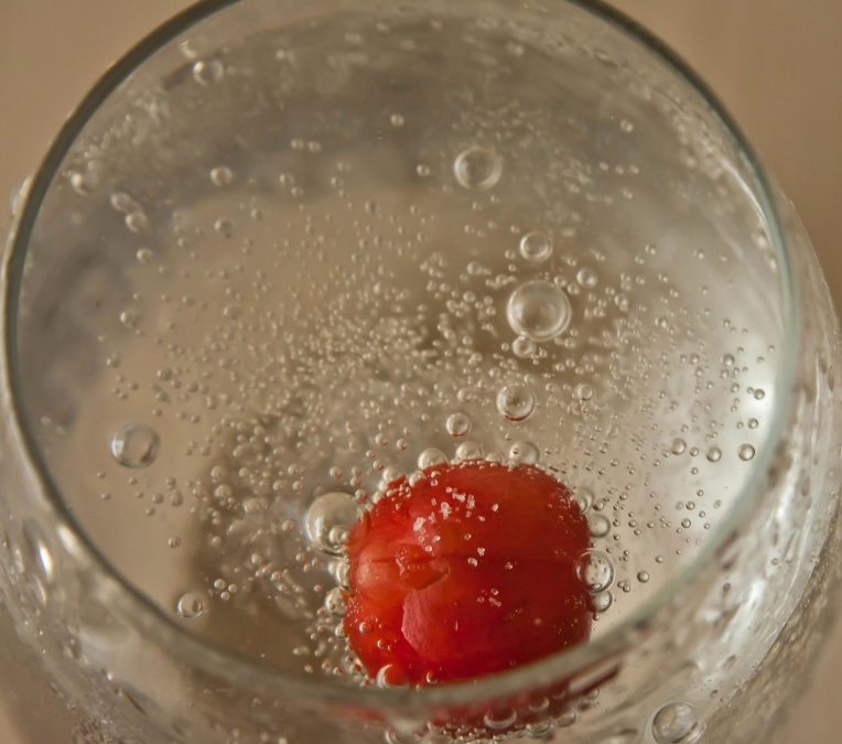 Cherry, minum, jus buah, air