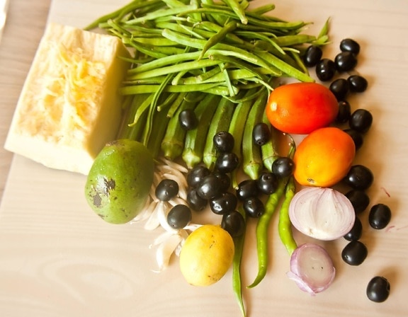 харчування дієта овочів, вітамін, лимон, часник