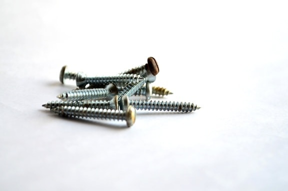 metal screw, fastener, screw, restraint tool, steel