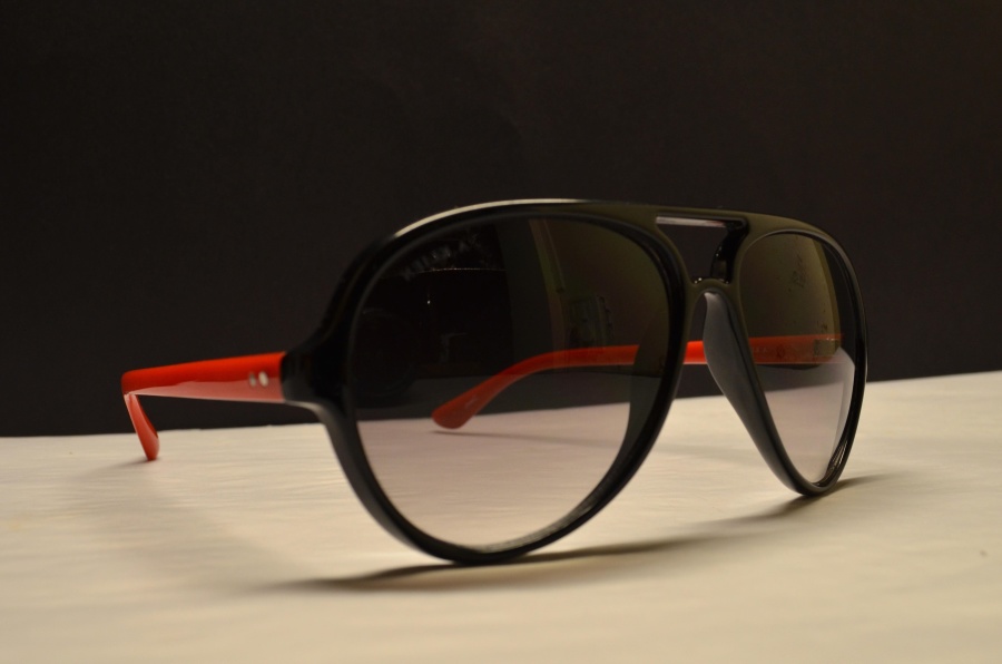 Dioptrické brýle, sluneční brýle, plastové, lens, objekt