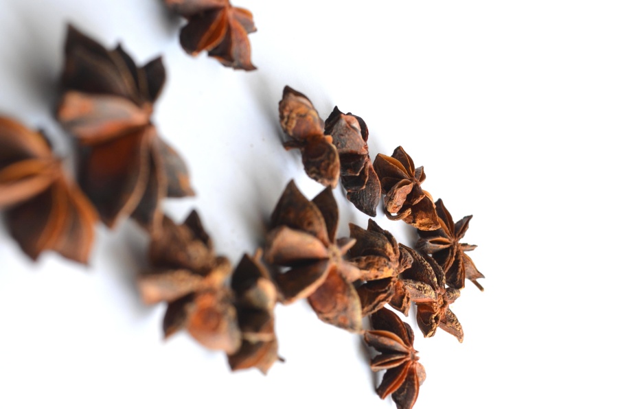 spice, star, anise, aromatic spice, brown, flavor