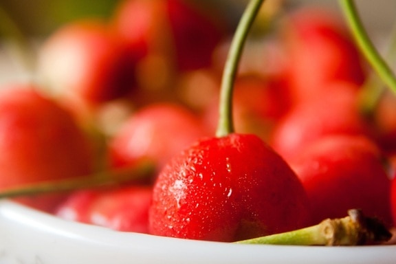 Cherry, κόκκινο, φρούτα, κεράσι, γλυκό, τροφίμων, επιδόρπιο