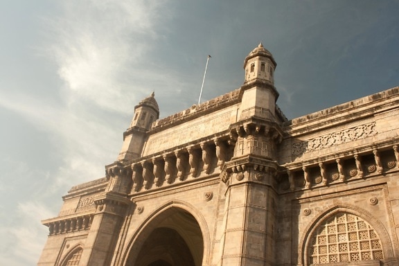 India, architektúra, náboženstvo, veža exteriér