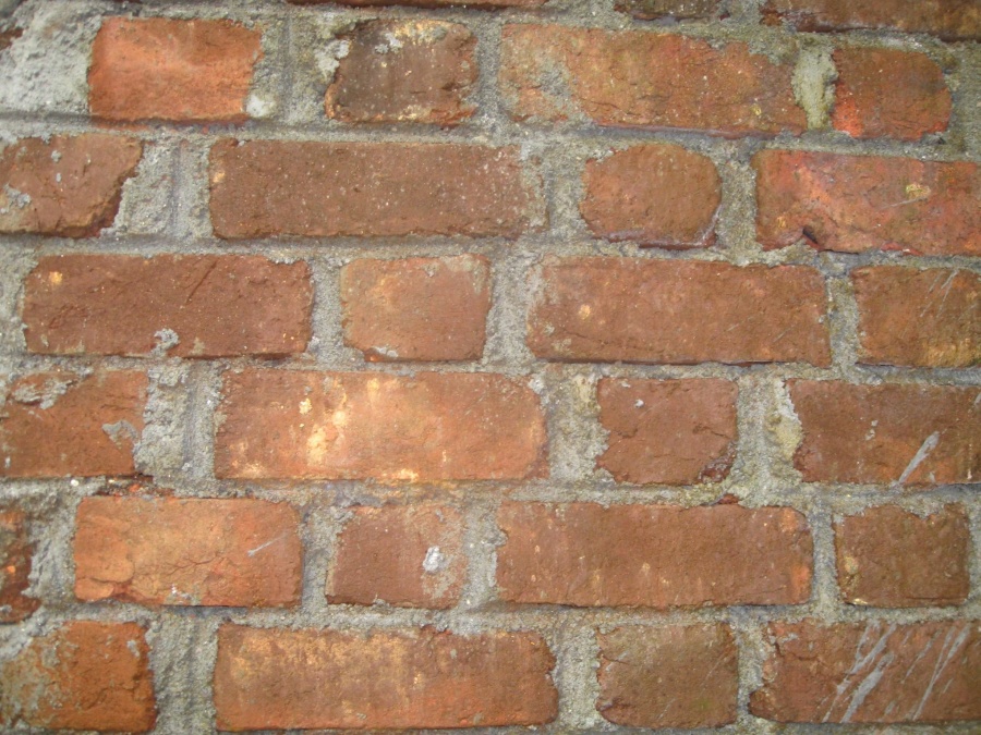 brick, wall, texture, ceramic, cement, old, construction, architecture