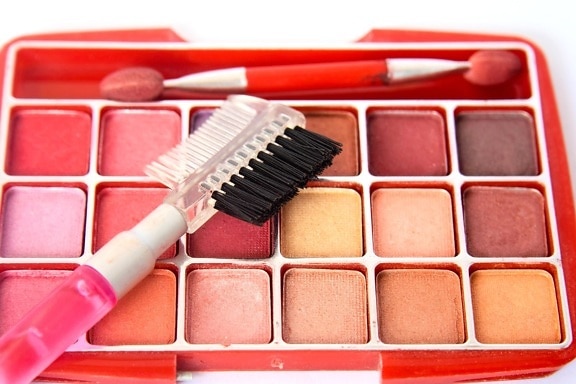brush, colorful, object, tool, makeup