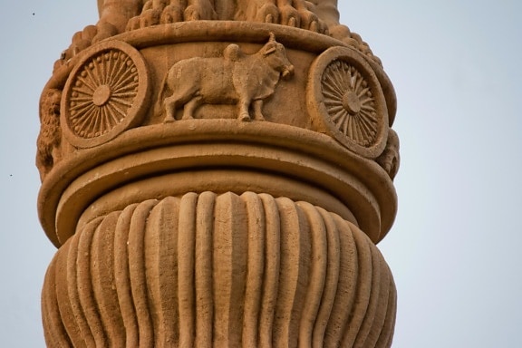 Kunst, Indien, nationales Emblem, Skulptur