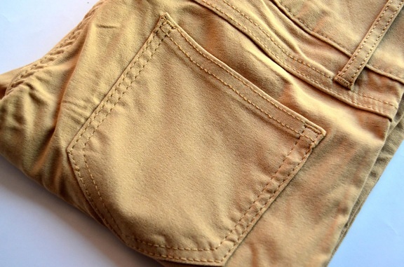 bukser, brun, fargen, mote, textil, objekt