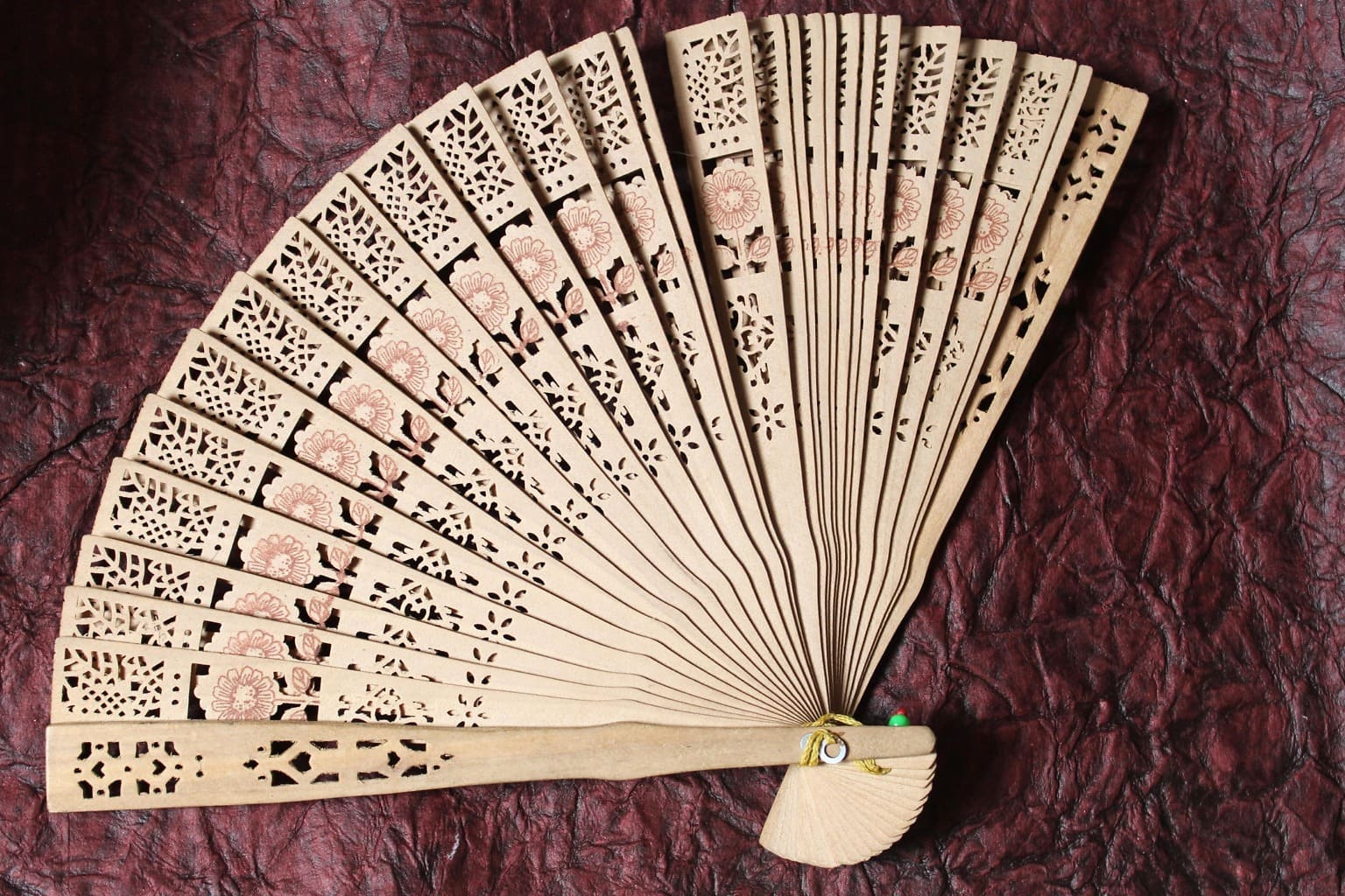 Free Picture Object Hand Fan Art Wood Design