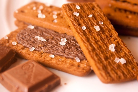 шоколад печиво їжі, цукру, коричневий, десерт