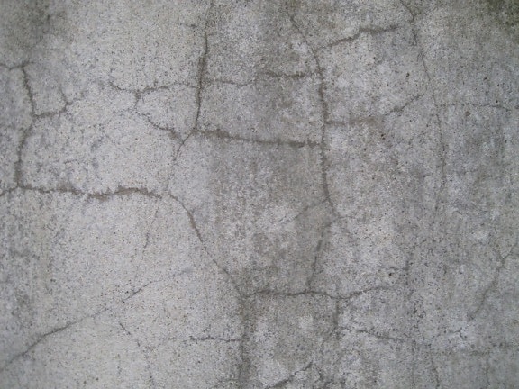 beton, semen, abu-abu, dinding, permukaan, tua, bahan, pola