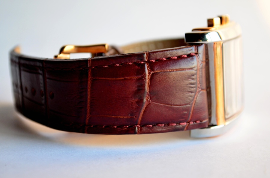 armbåndsur, læder, objekt, gave, brown, antik