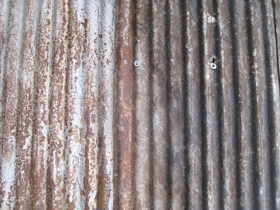 Oxidado, metal, textura, hierro, viejo