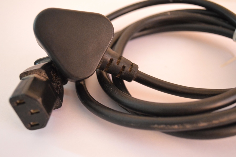 power cord, computer component, wire