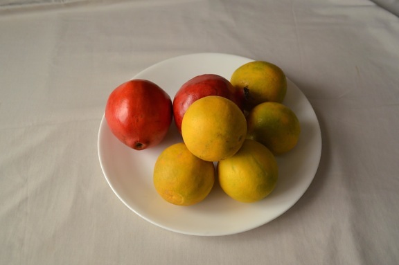 fruit, food, citrus, lemon, pomegranate, diet
